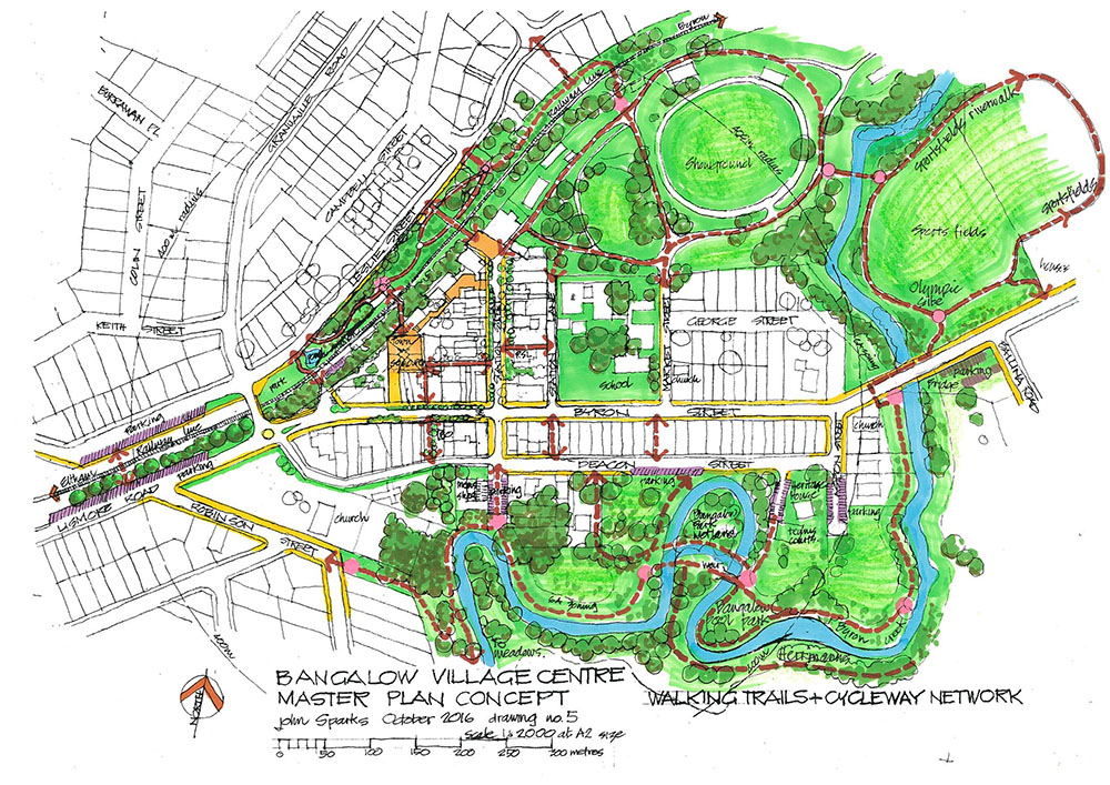 Bangalow Village Master Plan Sm